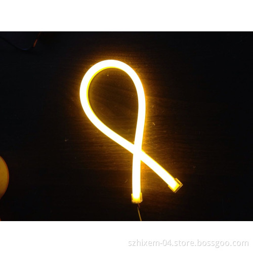 New Flexible DRL Soft LED Strip with Tunning Function Yellow and White Color